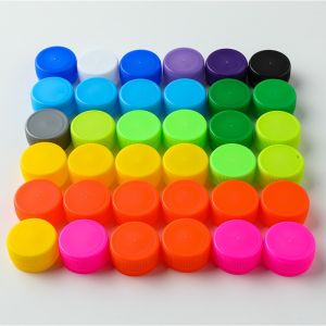 Plastic Water Bottle Caps DIY Handcraft Materials for Kindergarten Children Creative Puzzle Cap Making Educational Toy