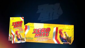Zero Mite 10 gói - Xà bông tắm gà giúp lông bóng mượt diệt mạt ve rận