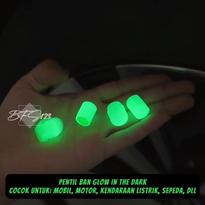 Pentil Ban Motor Mobil Glow In The Dark Alat Pengaman Ban Malam Suku Cadang Kendaraan - Lazada