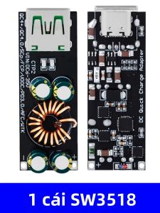 Bộ Chuyển Đổi Sạc Nhanh USB Type-C Mô-đun Tăng Giảm Điện Áp Với SCP FCP PD Qualcomm SW3516 SW3518 QC4.0 QC3.0 Dành Cho Điện Thoại Di Động