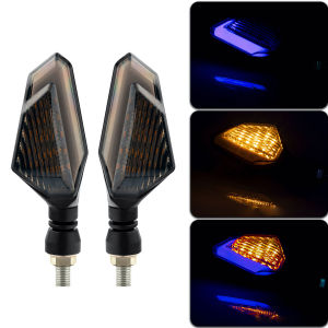 KEVANLY | 1 Cặp Đèn Xi-nhan LED 12V Cho Xe Máy Hai Màu Chạy Tự Động Đèn Báo Xe Máy