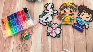 🇸🇬 [New Product Sale] 24 Colours Perler Beads 5mm Iron Beads Fuse Beads Craft Kit