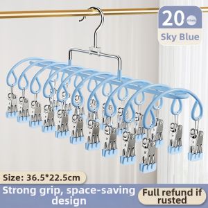 SIVASS | Multi-clips Underwear Drying Rack Stainless Steel