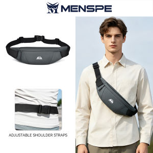 MENSPE Fashion Waist Bag Outdoor Sports Waist Pack Bag Chest Bag Adjustable Running Pouch Waterproof Crossbody Bag Phone Waist Fanny Pack Jogging Belt Fanny Pack With Reflective Design for Workouts Sports Outdoor