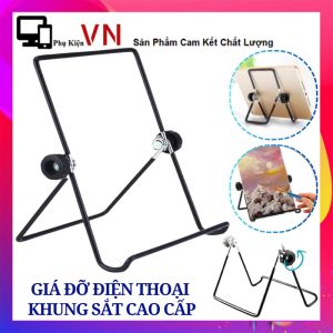 Kệ Để Điện Thoại - Giá Đỡ Máy Tính Bảng Để Bàn Khung Kim Loại Có Thể Gập Gọn Nghiêng 160 Độ Tiện Lợi / Giá Đỡ Điện Thoại Decor Trang Trí Bàn Làm Việc