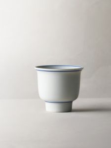 JOTO | Vintage Blue and White Porcelain Teacup Single Cup