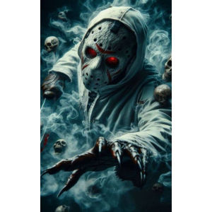 Kayou | 500/1000/1200/2000 PCS Jigsaw Puzzles Scary Movie Characters Family Activity Games for Gameroom Bedroom Home Decor Gift