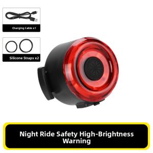 NPY Bicycle Night RidingTaillight USB Charging Bike Light Cycling Lamp Bicycle Lighting Led Front Rear Light Cycling Accessori