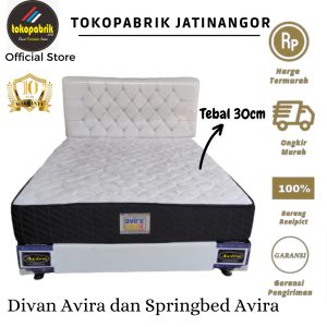 Kasur Springbed Avira Gold Tebal 30cm / Kasur Spring bed No 1 Semua Ukuran harga termurah sumedang bandung garut