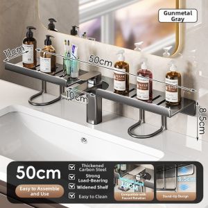 XIJIJIA | Drill-Free Multi-function Water Draining Shelf