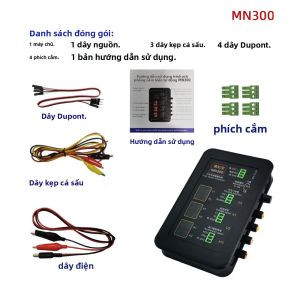 Máy Mô Phỏng Cảm Biến Tự Động MN300 Thiết Bị Kiểm Tra Ô Tô Máy Phát Tín Hiệu Cảm Biến Áp Suất Dầu Oxy Dòng Chảy Trên Đường Ray Xe Hơi Công Cụ Chẩn Đoán V6.8