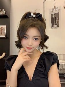 Kẹp Tóc Kẹp Càng Cua Nơ Hoa Phong Cách Công Chúa Cho Nữ