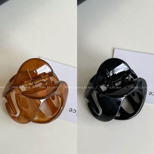 Best Selling Special-Shaped Small Jaw Clip High Ponytail and Updo Shark Clip Small Size French Catch Gap Former Red Same Style Updo Hair Clip