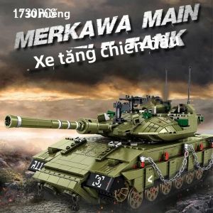 Bộ Xếp Hình Xe Tăng Chiến Đấu Chủ Lực T90 Thế Chiến II - Mô Hình Quân Sự MOC Vũ Khí Quân Đội Lính Đồ Chơi Xếp Hình Bằng Gạch Cho Trẻ Em Trai Quà Giáng Sinh