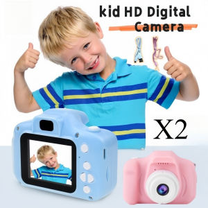 X2 Children Mini Digital Camera Can Take Pictures HD Video Kids Projection Video Camera Kids Gift