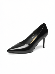 Reddragonfly | New Fall Genuine Leather Pointed Toe Glossy High Heels For Business