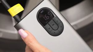 Máy bơm lốp xe hơi ôtô Baseus Energy Mega Series Dual Clynder Wireless Inflator & Baseus SuperMini Pro