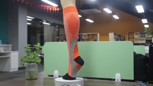 Compression Socks A pair Men&Women Knee High Stockings Nursing Performance Socks Leg Soreness Pain
