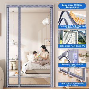 Watthour | Cold-proof Transparent TPU Door Curtain