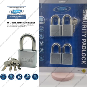 St Guchi Padlock PL‑130 51mm Top Security Solid Body Lock
