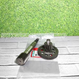 Gigi garden rasio besar dan kecil + as shaf puly honda beat spacy scoopy karbu kvy