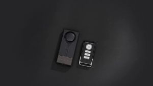 Extractme 108dB Anti-Theft Alarm Wireless Vibration Alarm with Remote Control Door and Window Alarm Ship Alarm Security System