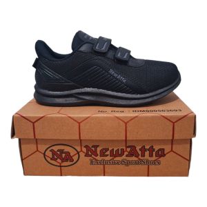 LOZTA Sepatu Anak Import Sepatu Sekolah Hitam Newatta Series