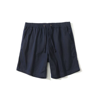 กางเกงขาสั้นผ้าฝ้ายยืดย้อนยุคระบายอากาศได้ดีสำหรับกลางแจ้งสำหรับผู้ชาย กางเกงขายาวห้าส่วนสำหรับฤดูร้อน กางเกงขายาวห้านาทีแบบลำลอง