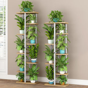 Modern Simplicity Iron Art Plant Flower Pots Stand Living Room Floor Style Organizer Home Decorative Furniture Plant Rack