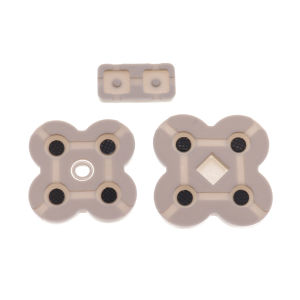 Full Buttons Set A B X Y abxy L R D-Pad Cross Button For DS Lite for NDSL Buttons & Conductive Rubber