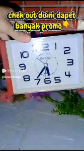 Jam Weker Alarm Meja BS 2025: Dekorasi dan Fungsionalitas