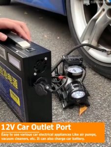 Portable Power Station 1200W AC 220V Output Emergency Backup Powerbank solar Battery Generator For Camping