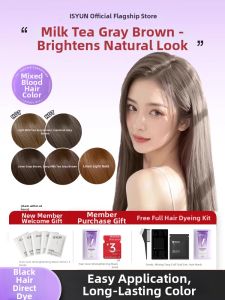 Eisansun | Plant Based No-Bleach Hair Dye Grey Brown