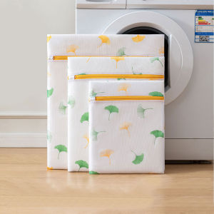 Laundry Bag Fine Mesh Printted Washing Bags Washing Machine Clothes Organizer Basket Clothes Cleaning Protect Anti-deformation