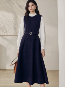 Roey s house | Formal Sleeveless Waist-Tied Dress