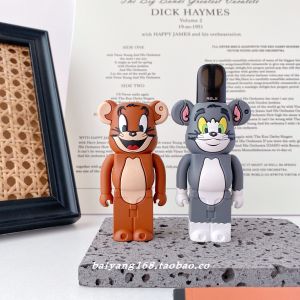 Cartoon Cat and Mouse Compatible Relx4 Protective Case Anti-Fall Silica Gel Material Durable and Lightweight