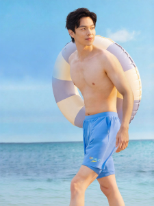 Speedo | Two-Piece Look Summer Style Mens Professional Swim Trunks