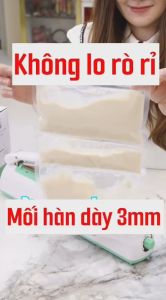 Máy Hàn Miệng Túi Cầm Tay Mini SGE HS Hàn Tốc Độ Cao Liên Tục Bền Đẹp Nhỏ Gọn Có Nhiều Kích Cỡ Đường Hàn 20cm 30cm 40cm