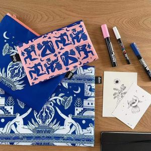 Loqi | Artistic Waterproof Organizer Bag