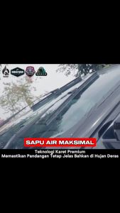 Wiper Mobil Agya/Ayla, Avanza All Series, dan BRV/CRV/HRV: Pembersihan Optimal dengan Wiper Frameless Premium