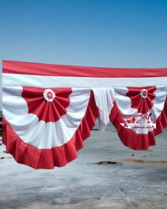 BENDERA MERAH PUTIH HIASAN KANTOR