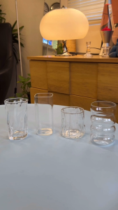 callingbrown [🍇พร้อมส่ง🍇] Home cafe แก้ว แก้วน้ำ แก้วมินิมอล แก้วทรงสูง แก้วทรงสั้น แก้วใส คาเฟ่