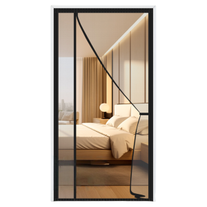 Anti-mosquito Magnetic Door Curtain Home Use No-drilling Magic Tape