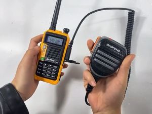 Baofeng Handheld Microphone Speaker MIC for Walkie Talkie