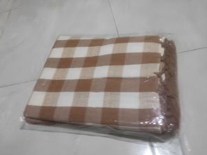 Taplak Meja Makan 6Kursi Ukuran 140×200cm Model Rumbai Tenun Tradisional