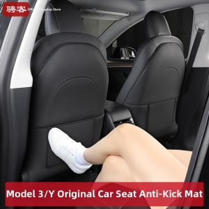BONINGYU | Tesla Model Compatible Seat Kick Mat