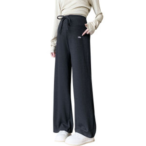 Quần Ống Rộng Thường Ngày Cho Bà Bầu Delinebao Mùa Xuân Thu Quần Dài Cotton Polyester Thoải Mái Thoáng Khí