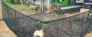 Jaring Keramba ikan ukuran besar 5x3x120meter