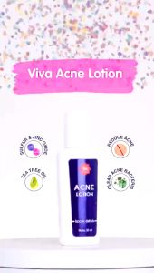 Viva Acne Gel 15g Triple Action | Whitening Cream Bekas Jerawat (BPOM)