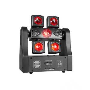LED Beam 100W Disco Party Light Remote Control DJ Mobile DMX512 Sound Activated Strobe Stage Effect For Wedding Events Club Bar
